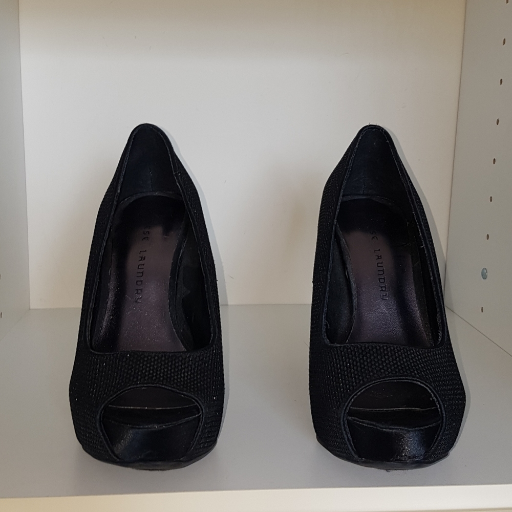 Chinese Laundry peep toe platform pumps - Picture 3 of 8